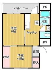 サクラハウス桜谷1号棟の間取り画像