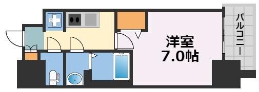 フォーリアライズ天王寺ソリオの間取り画像