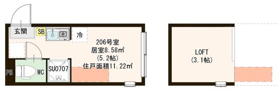 グランディール久我山の間取り画像