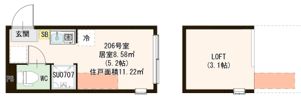 グランディール久我山の間取り画像