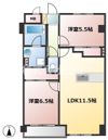 ヴァンヴェール吉田の間取り画像