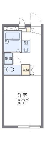 レオパレスアルテの間取り画像