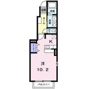 エレガンソーレⅡの間取り画像