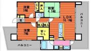 アルビオ・ガーデン西川原の間取り画像