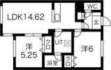 メゾン新富の間取り画像
