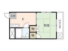 フローラル山手の間取り画像