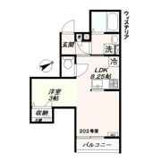 ウィステリアの間取り画像