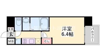 エステムコート神戸ステーションウィズの間取り画像
