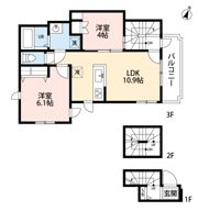 ノーブルアルビオンの間取り画像