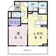 ルーエ リヒトの間取り画像