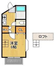 ベルシオン北九州IIIの間取り画像
