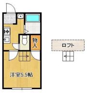 ベルシオン北九州IIIの間取り画像