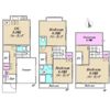 品川区小山6丁目賃貸の間取り画像