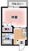 クレール白井の間取り画像