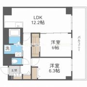 レジディア西天満(旧リヴァージュ西天満)の間取り画像