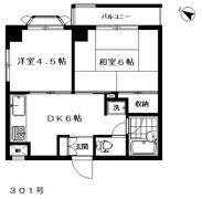 グランドール上北沢の間取り画像
