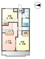 ルーエンハイムの間取り画像
