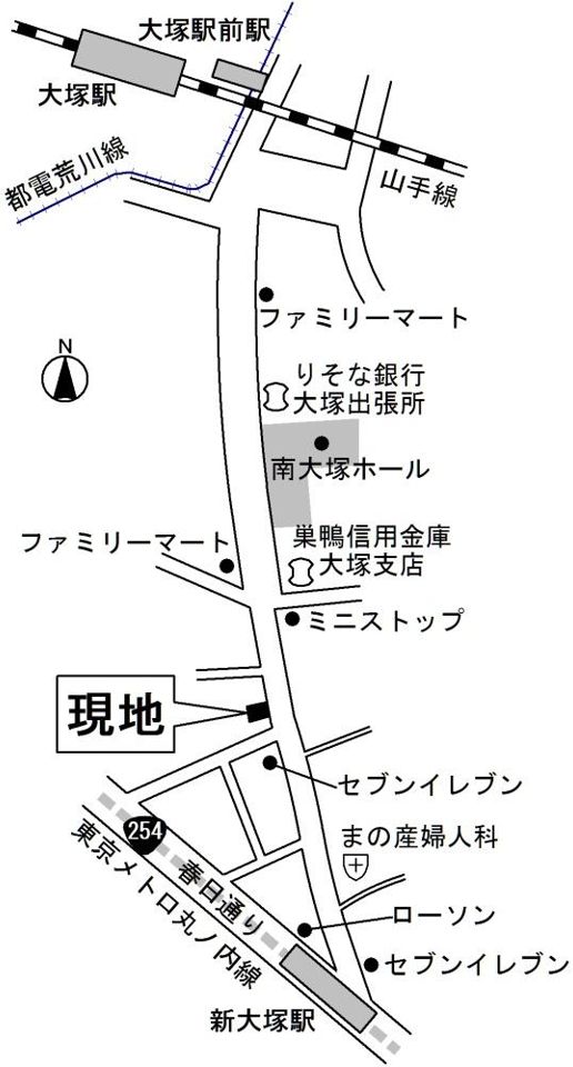 近くに施設あり