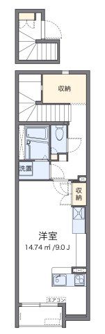 ミランダ白樺Ⅵの間取り画像