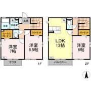 グリーンコートの間取り画像