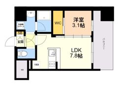 仮）千早新築マンションの間取り画像