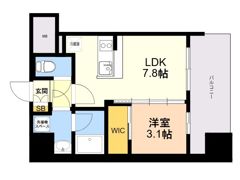 仮）千早新築マンションの間取り画像