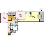 レインボーグローヴ Ⅱの間取り画像