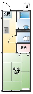 深野ハウスの間取り画像