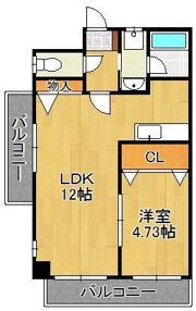 サンクス光の間取り画像