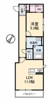 グランツヴィラ大福 B棟の間取り画像