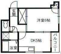 フラット光町の間取り画像
