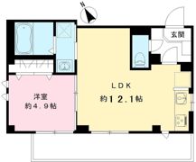 WEST LOUNGE（ウエスト ラウンジ）の間取り画像
