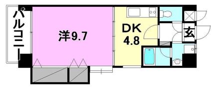 ペルルブラン高砂の間取り画像