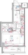 クレヴィスタ横浜矢向の間取り画像