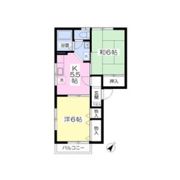 メゾン・オ・ソレイユの間取り画像