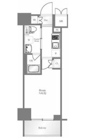 ハーモニーレジデンス横浜みなとみらい#001の間取り画像