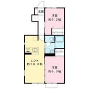 クレール瀬古東の間取り画像