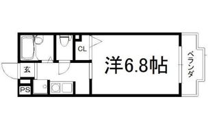 御所北ハイツの間取り画像