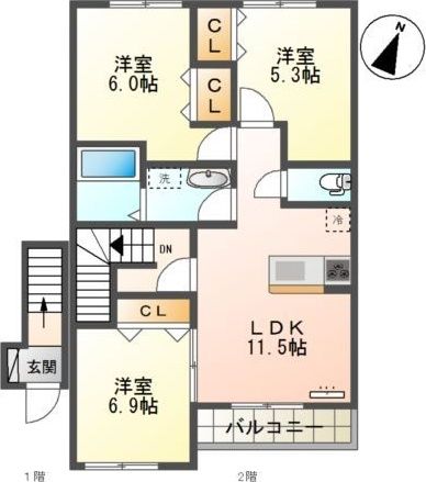 間取図