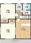 フォンテーヌの間取り画像