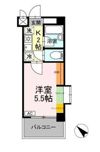 クレール中台の間取り画像