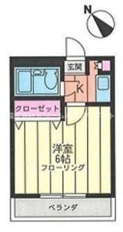 エレガンス六浦の間取り画像