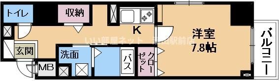 AZresidence草津本陣の間取り画像