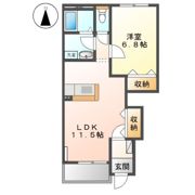 ロイヤルヒルズⅡの間取り画像