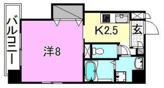 Mayfair空港通squareの間取り画像