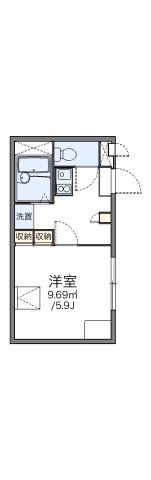 レオパレスアベニューの間取り画像