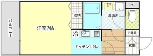 ミーナの間取り画像