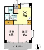メゾンラフォーレの間取り画像