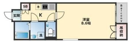 M Residence 常盤の間取り画像