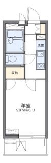 レオパレスフィオーレ船橋の間取り画像